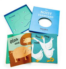 Noisy Farmyard Rag Book from ThreadBear Design