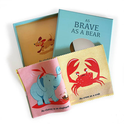 As Brave As a Bear Rag Book from ThreadBear Design
