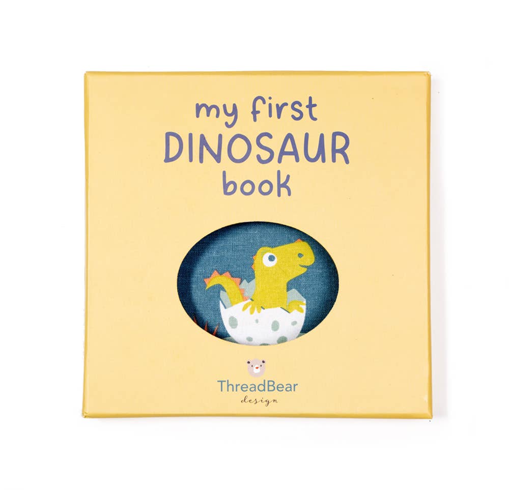 My First Dinosaur Rag Book from ThreadBear Design