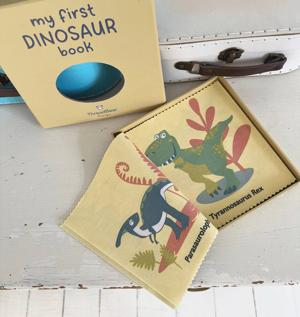 My First Dinosaur Rag Book from ThreadBear Design