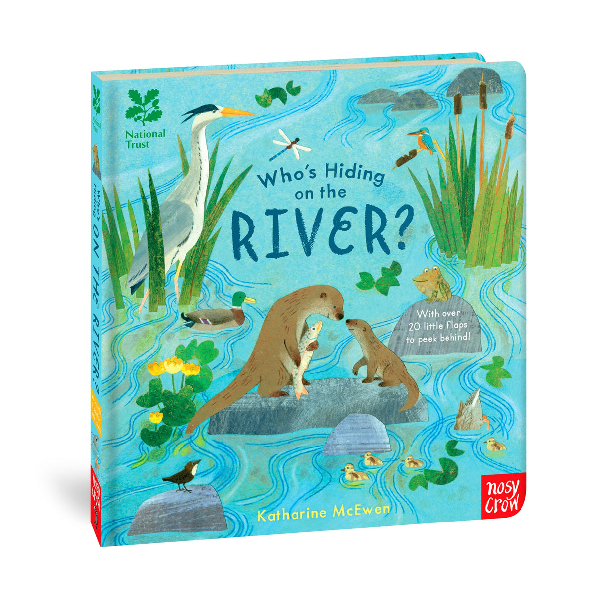 National Trust: Who's Hiding on the River? Lift-the-Flap Book