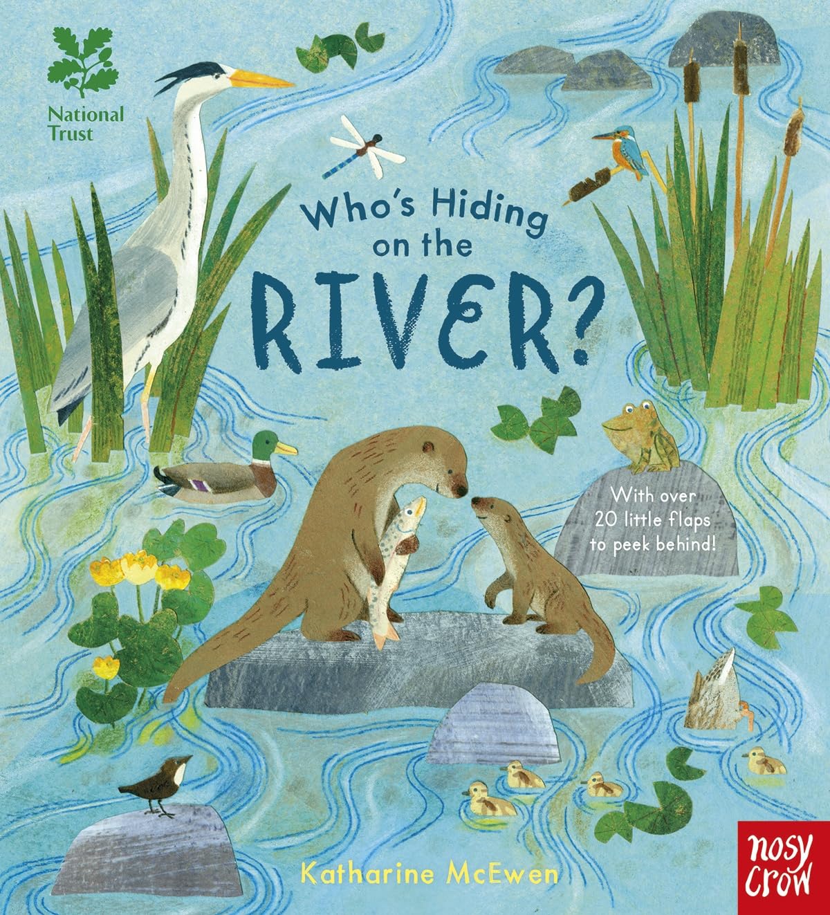 National Trust: Who's Hiding on the River? Lift-the-Flap Book