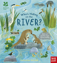 National Trust: Who's Hiding on the River? Lift-the-Flap Book