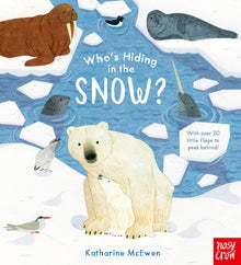 National Trust: Who's Hiding in the Snow? Lift-the-Flap Book