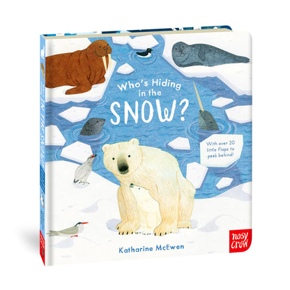 National Trust: Who's Hiding in the Snow? Lift-the-Flap Book