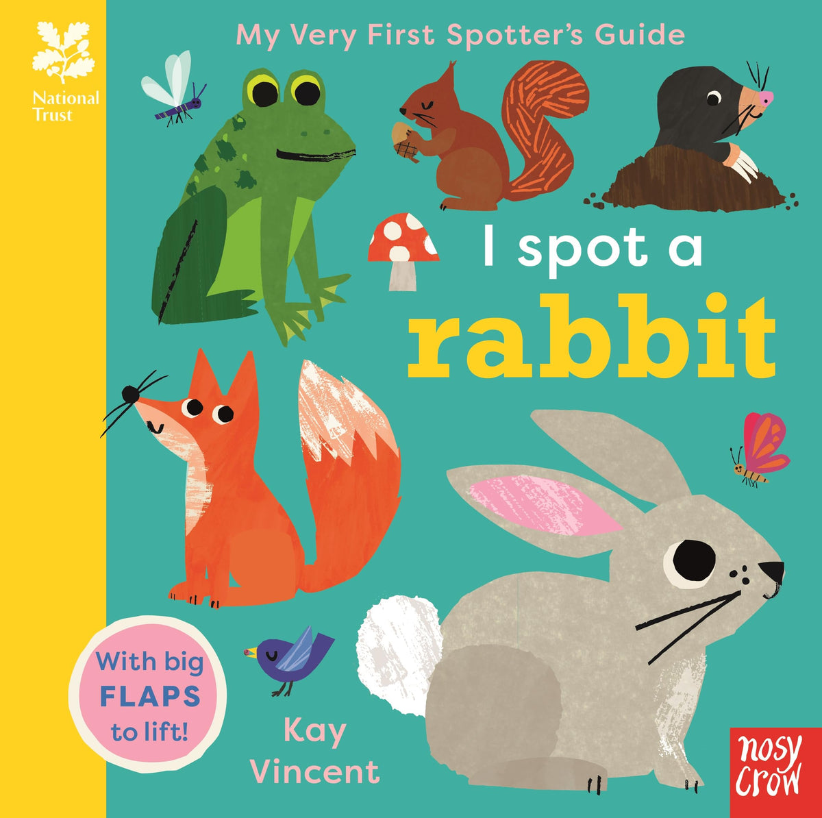 National Trust: I Spot a Rabbit Lift-the-Flap Board Book