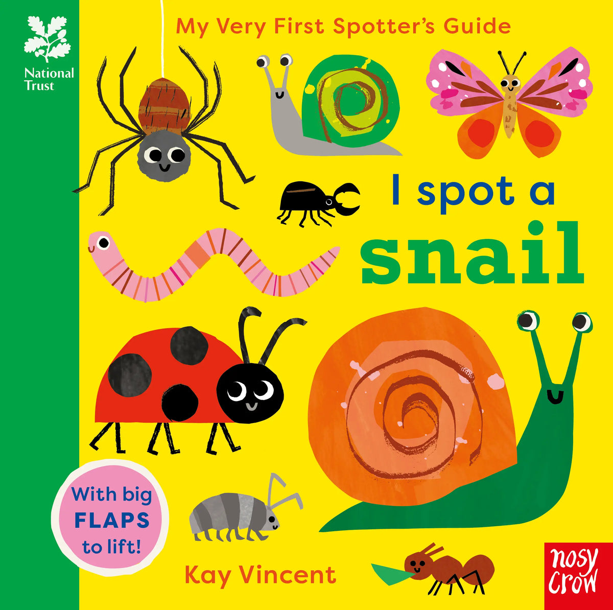 National Trust: I Spot a Snail Lift-the-Flap Board Book