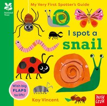 National Trust: I Spot a Snail Lift-the-Flap Board Book