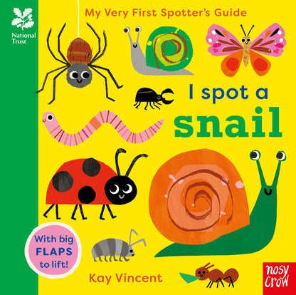 National Trust: I Spot a Snail Lift-the-Flap Board Book