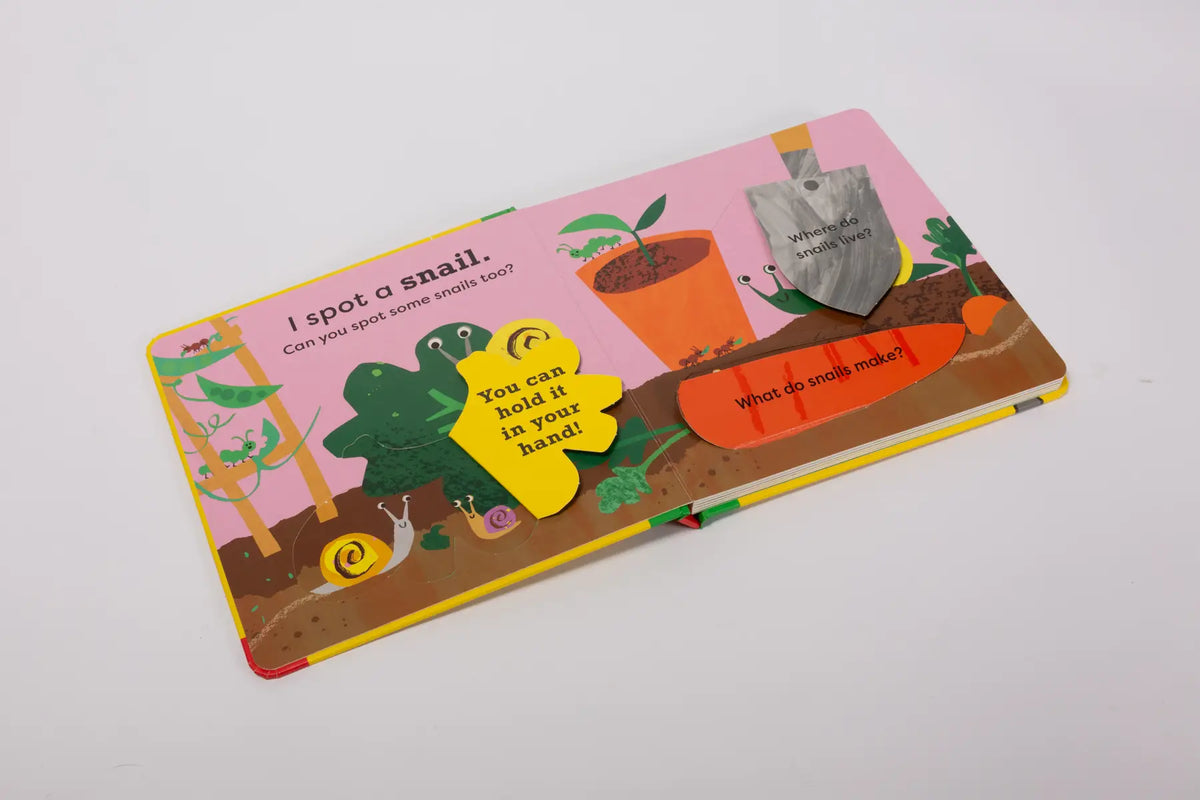 National Trust: I Spot a Snail Lift-the-Flap Board Book