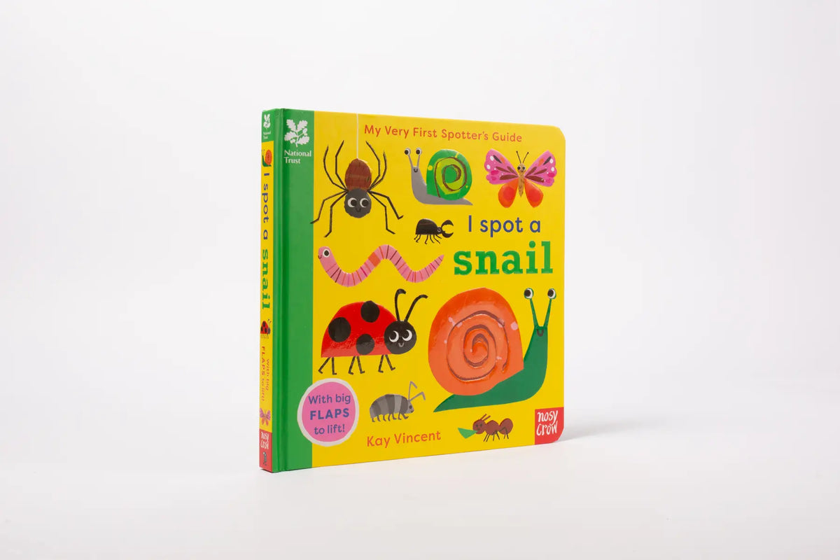 National Trust: I Spot a Snail Lift-the-Flap Board Book