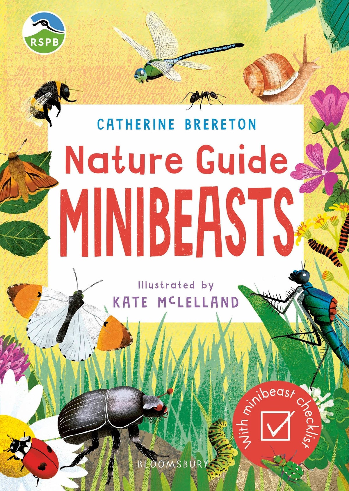 RSPB Nature Guide: Minibeasts Illustrated Field Guide