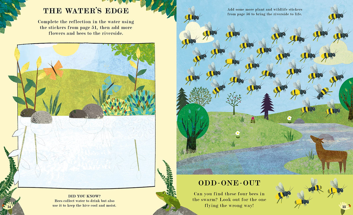 Bee Sticker Activity Book