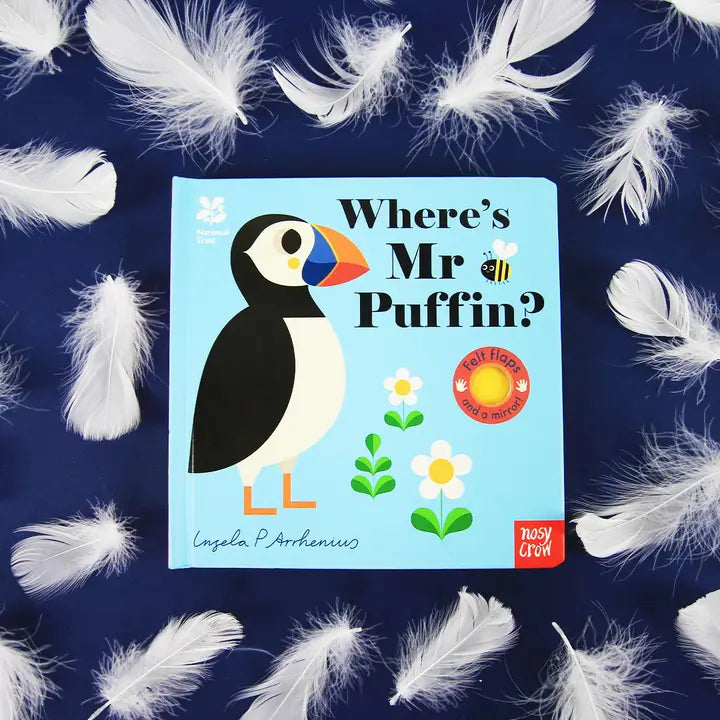 National Trust: Where's Mr Puffin? Felt Flaps Board Book