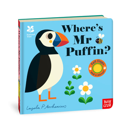 National Trust: Where's Mr Puffin? Felt Flaps Board Book