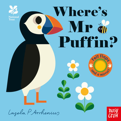 National Trust: Where's Mr Puffin? Felt Flaps Board Book