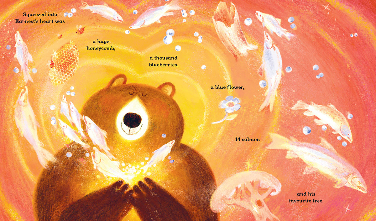 Bear Heart Hardback by Louise Greig