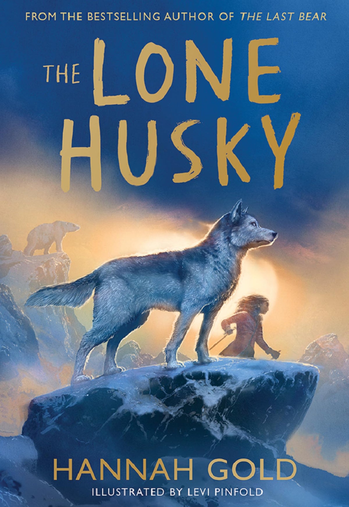 The Lone Husky Hardback by Hannah Gold