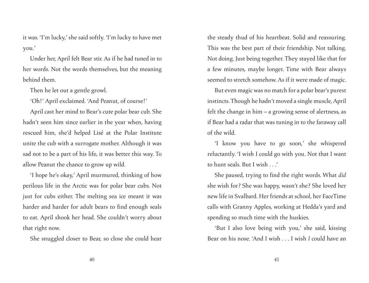 The Lone Husky Hardback by Hannah Gold