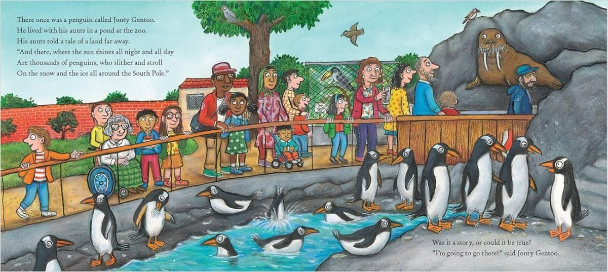 Jonty Gentoo Paperback by Julia Donaldson