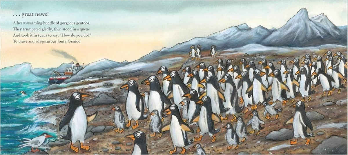 Jonty Gentoo Paperback by Julia Donaldson
