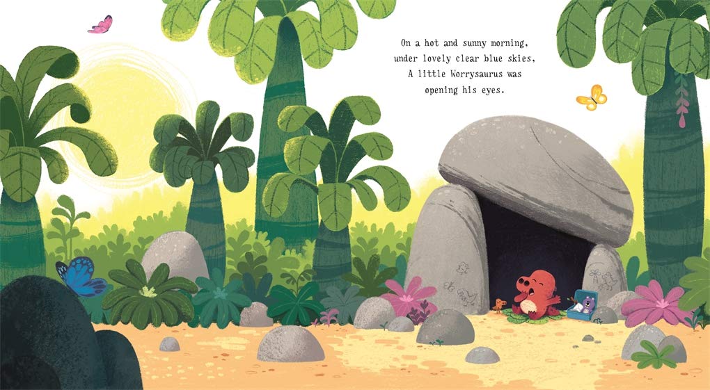 The Worrysaurus Paperback by Rachel Bright