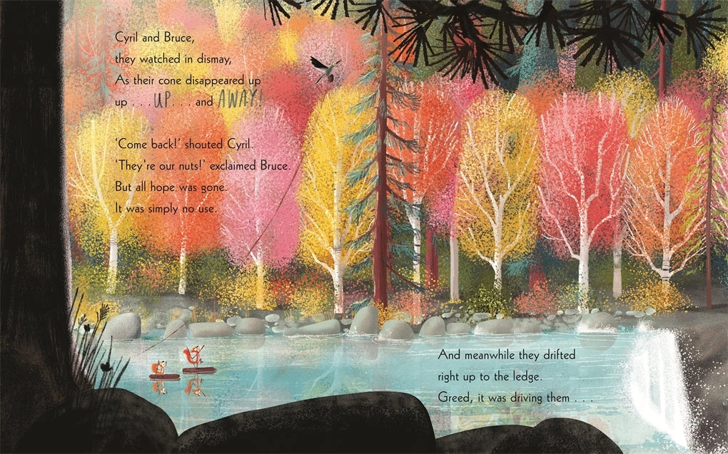 The Squirrels Who Squabbled Paperback by Rachel Bright