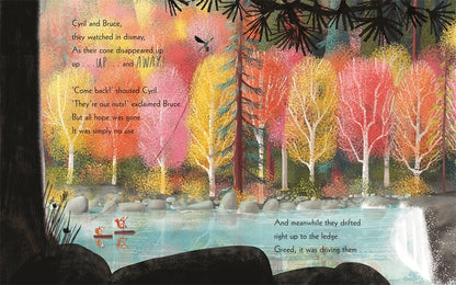 The Squirrels Who Squabbled Paperback by Rachel Bright
