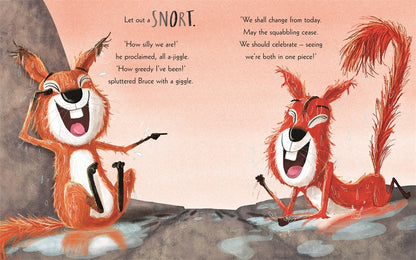 The Squirrels Who Squabbled Paperback by Rachel Bright