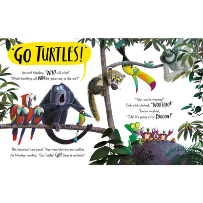 The Turtle Who Turned the Tide Hardback by Rachel Bright
