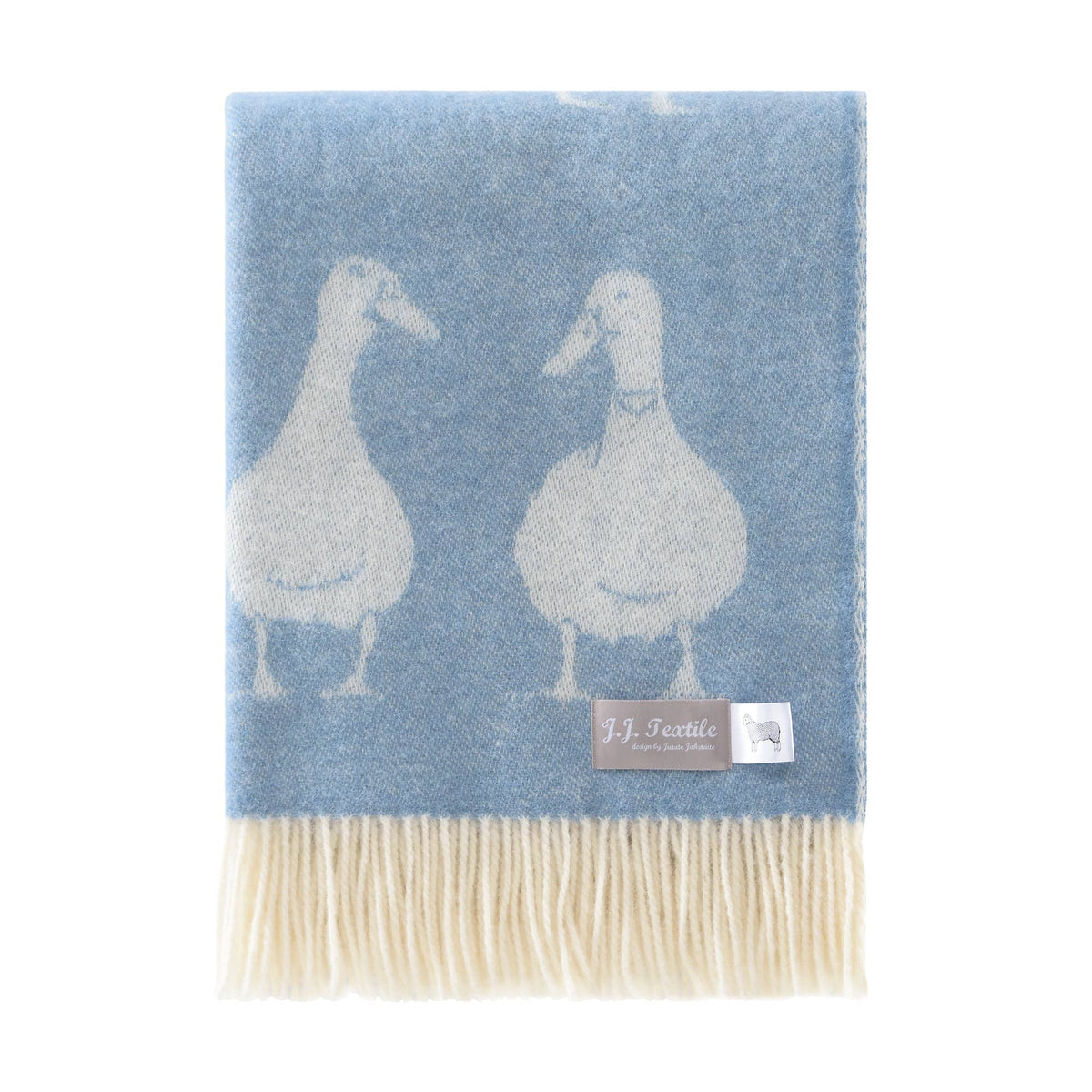 Blue Duck Pure Wool Throw from J.J. Textile