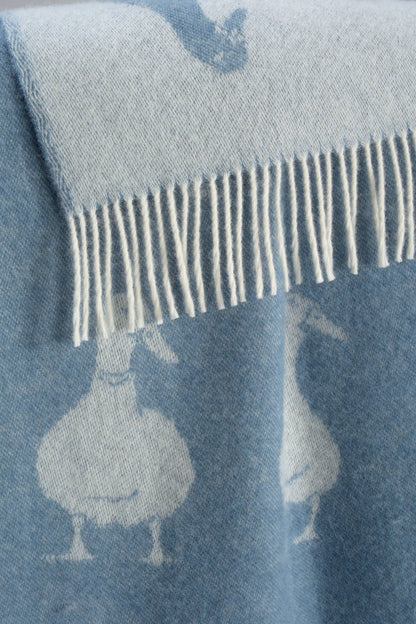 Blue Duck Pure Wool Throw from J.J. Textile