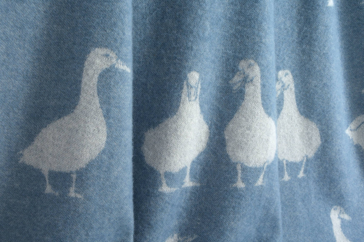 Blue Duck Pure Wool Throw from J.J. Textile