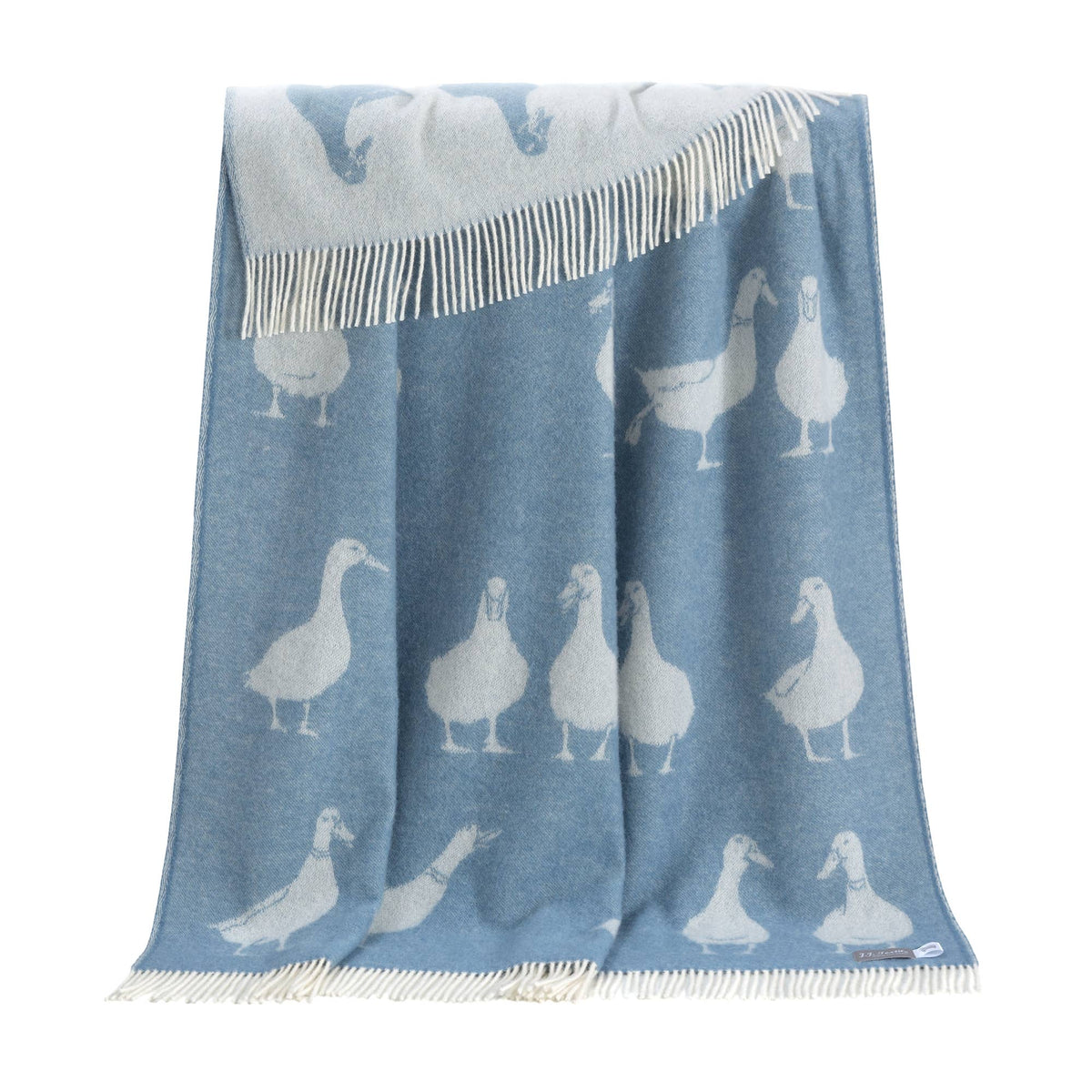Blue Duck Pure Wool Throw from J.J. Textile