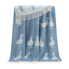 Blue Duck Pure Wool Throw from J.J. Textile