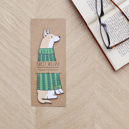 Corgi Bookmark from Sweet William