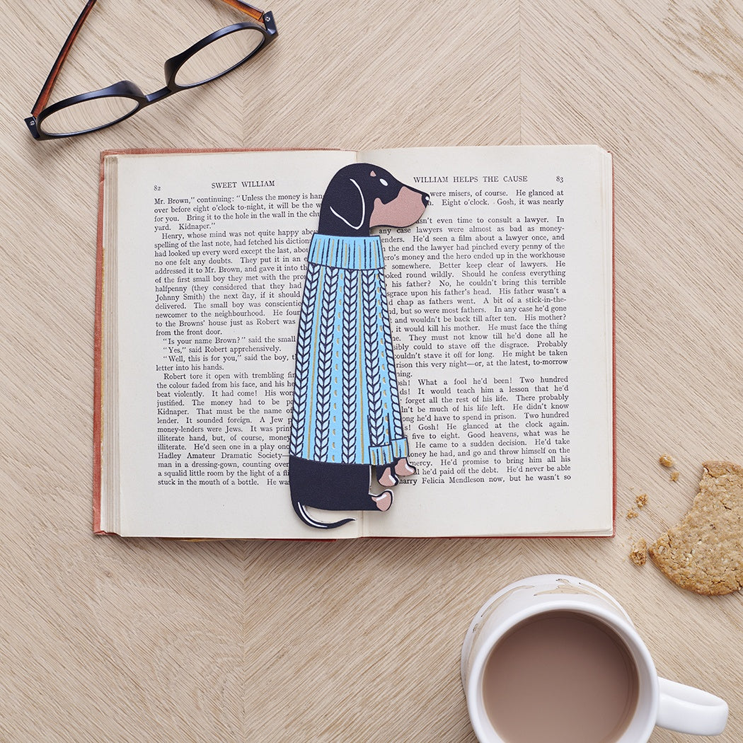 Dachshund Bookmark from Sweet William