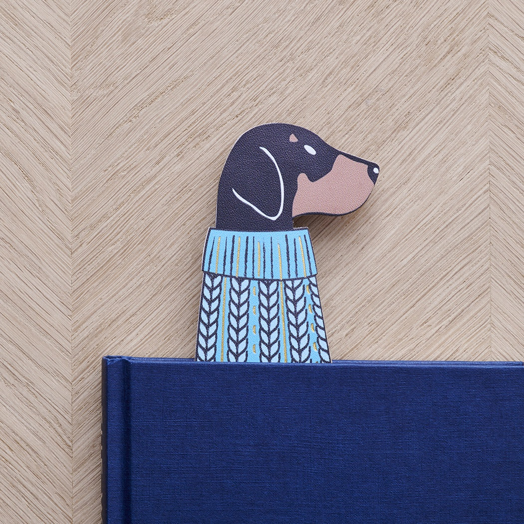 Dachshund Bookmark from Sweet William
