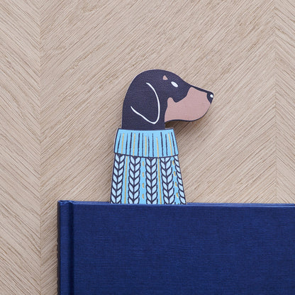 Dachshund Bookmark from Sweet William