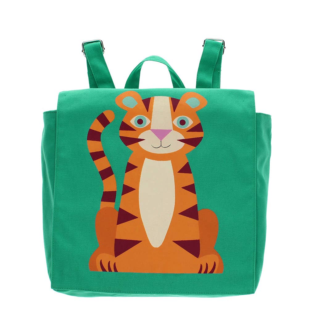 Tiger Canvas Mini Kids' Backpack from Rex London