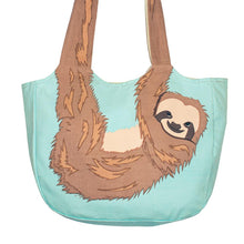 Sloth Cotton Shoulder Bag from Shared Earth