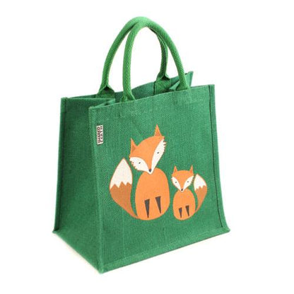 Fox Jute Shopper Bag from Shared Earth
