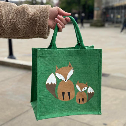 Fox Jute Shopper Bag from Shared Earth