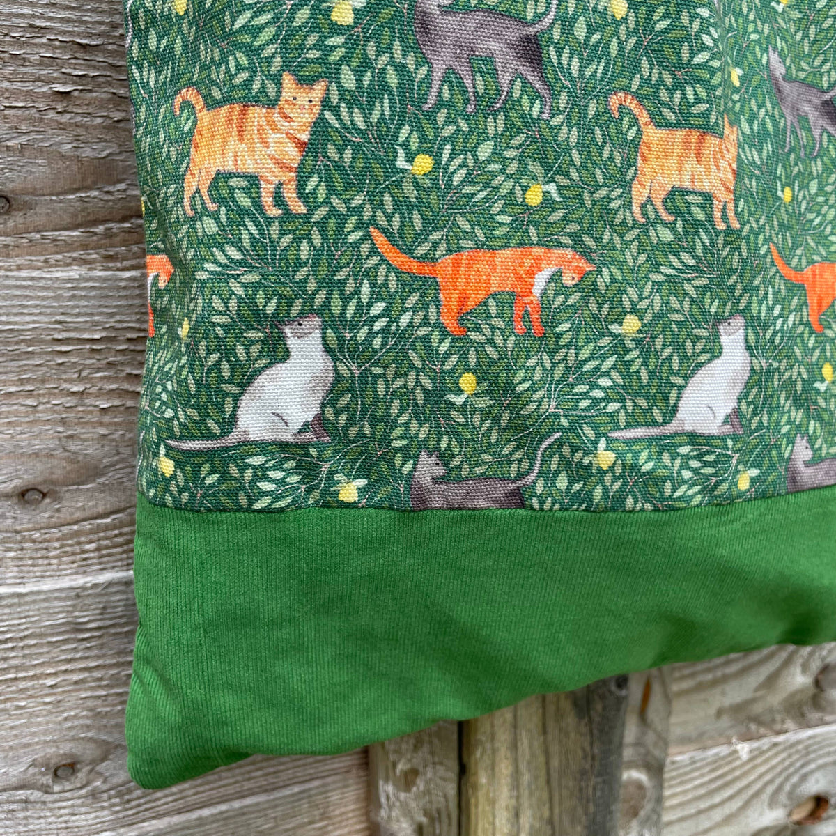 Cat Cotton Tote Bag by Samantha Hall