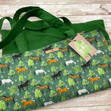 Horse Cotton Tote Bag by Samantha Hall