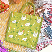 Hens Jute Shopper Bag from Shared Earth