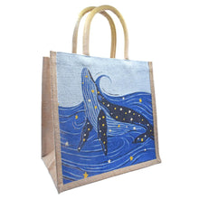 Whale Jute Shopper Bag from Shared Earth