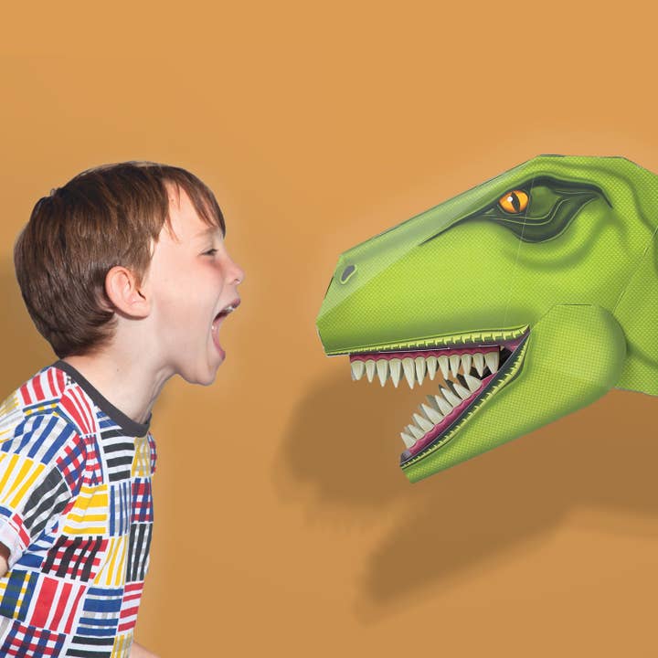 Build a Terrible T-Rex Head Kit from Clockwork Soldier
