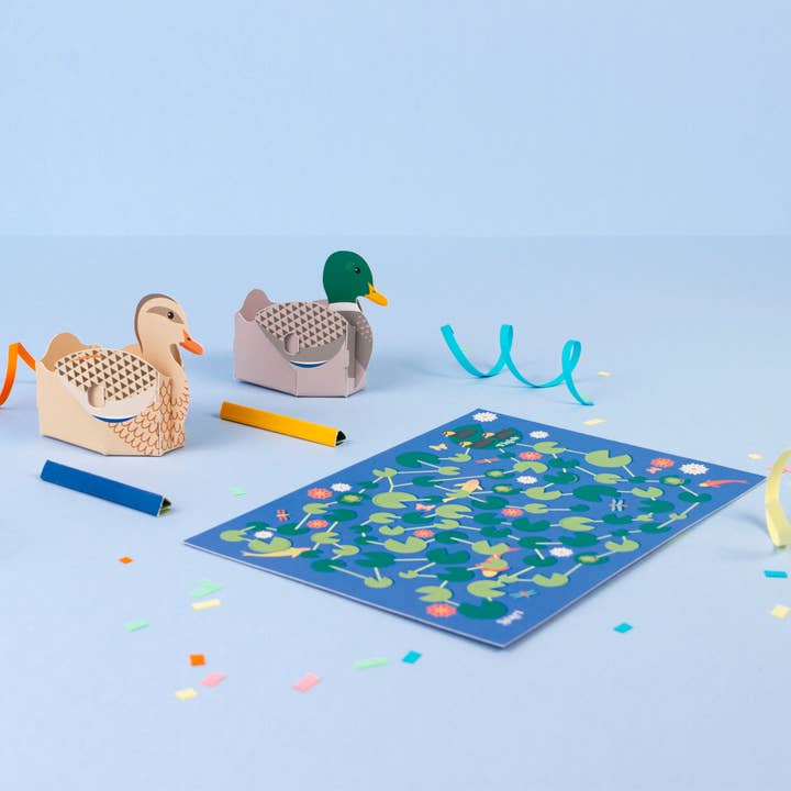 Make and Race Blow Ducks Kit from Clockwork Soldier