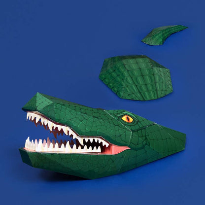 Build a Giant Crafty Crocodile Kit from Clockwork Soldier